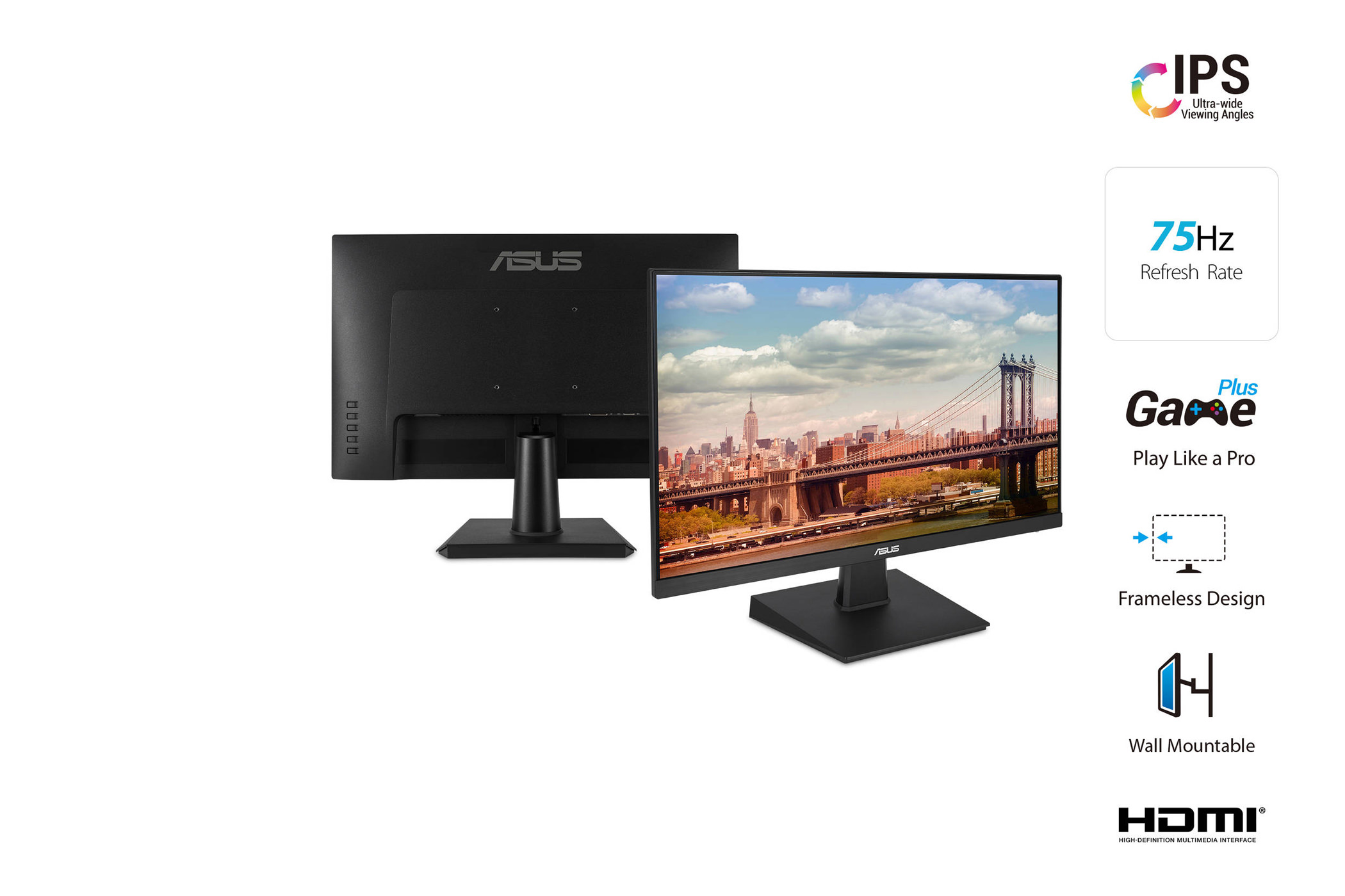 asus va24ehe monitor 23.8 inch