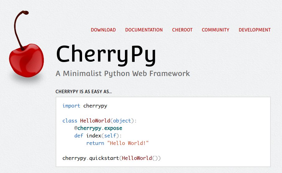 چری پای cherrypy