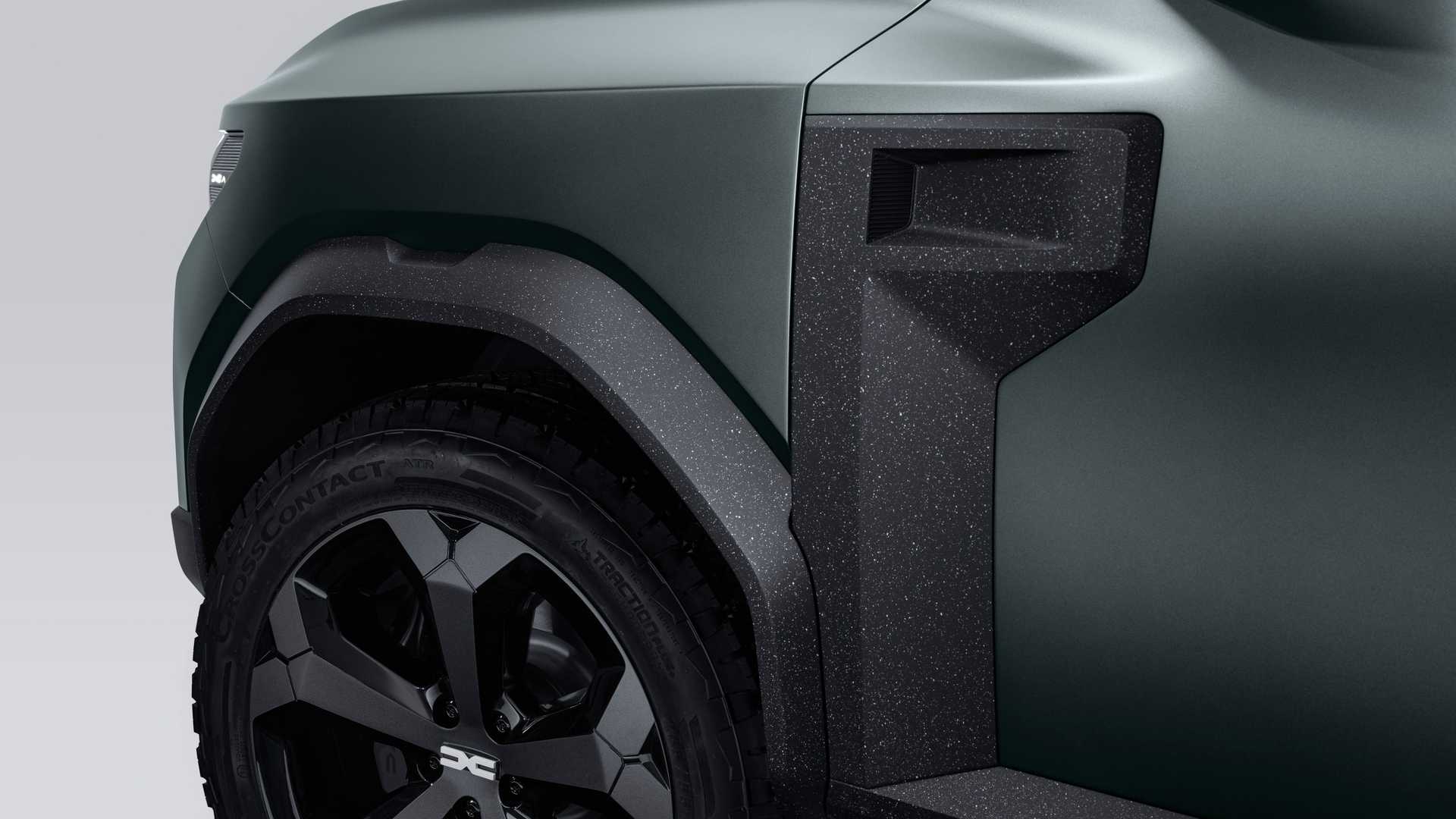 Dacia Bigster concept  داچیا بیگستر شاسی بلند مفهومی گلگیر و حفاظ