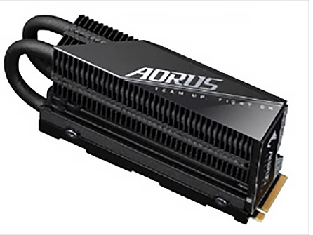 مدل ویژه درایو SSD گیگابایت Aorus Gen4 7000s با خنک کننده قوی
