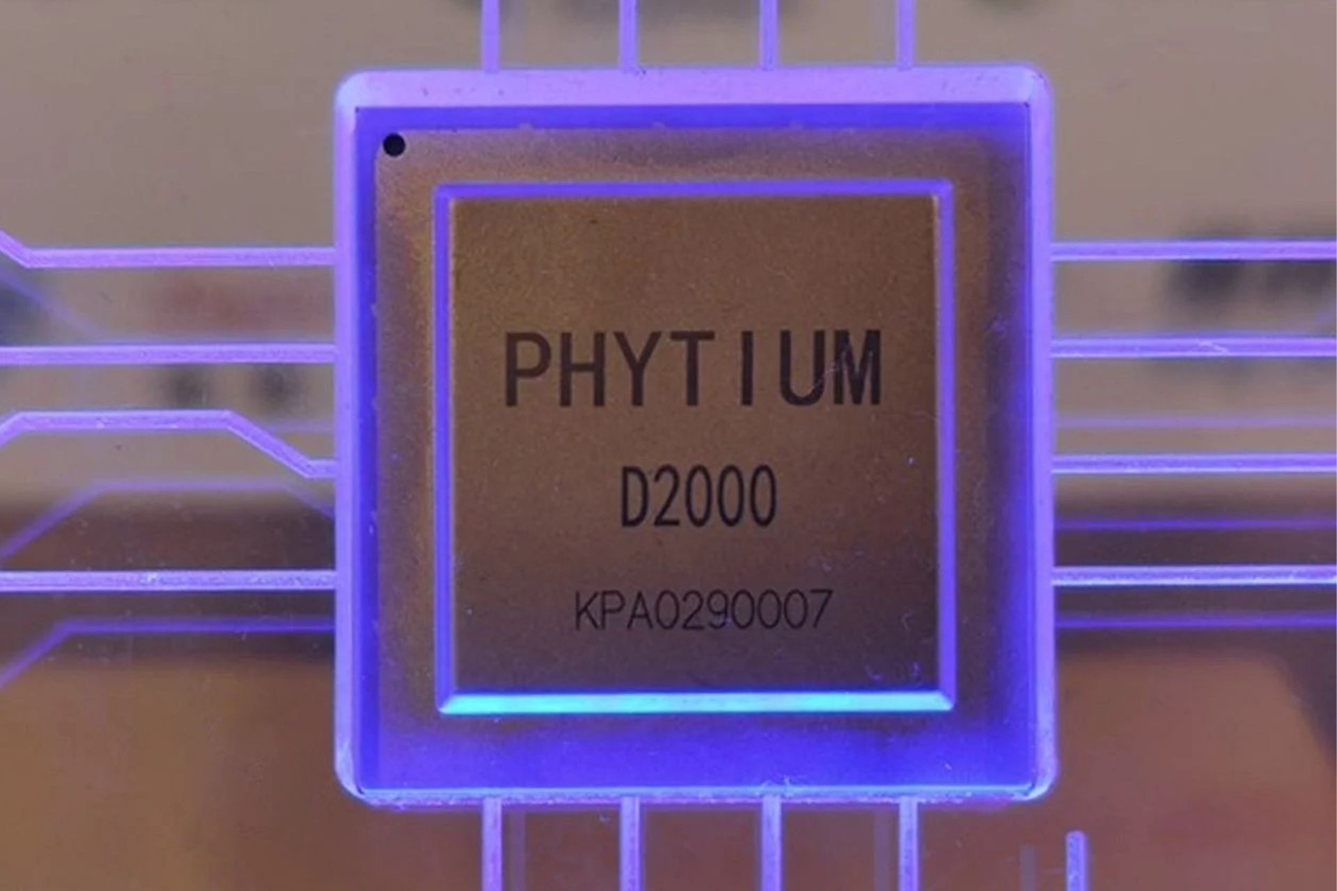 Phytium پردازنده هشت هسته‌ای آرم دسکتاپ