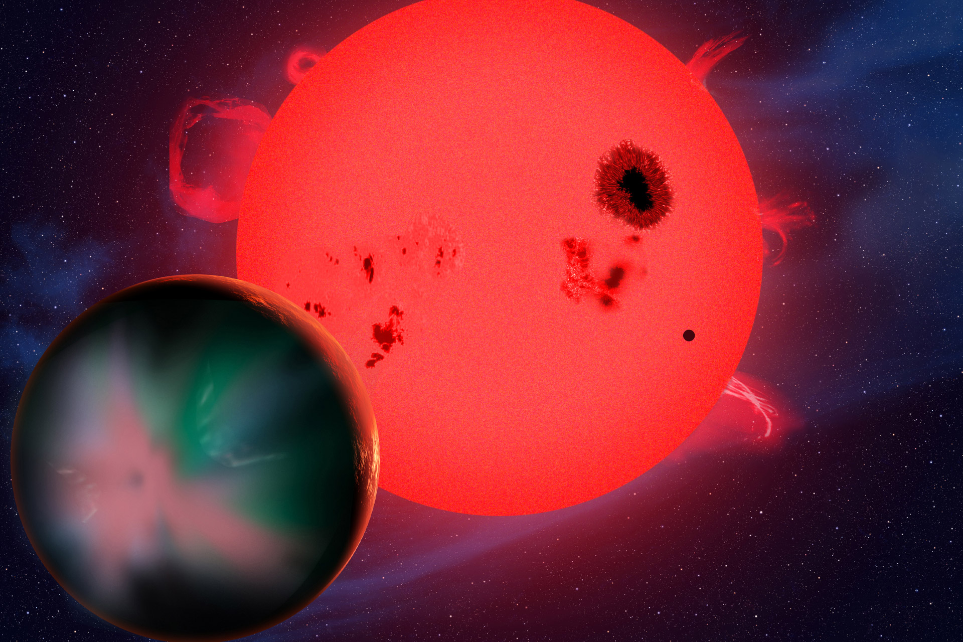 احتمال وجود حیات در مدار کوتوله‌های سرخ چقدر است؟