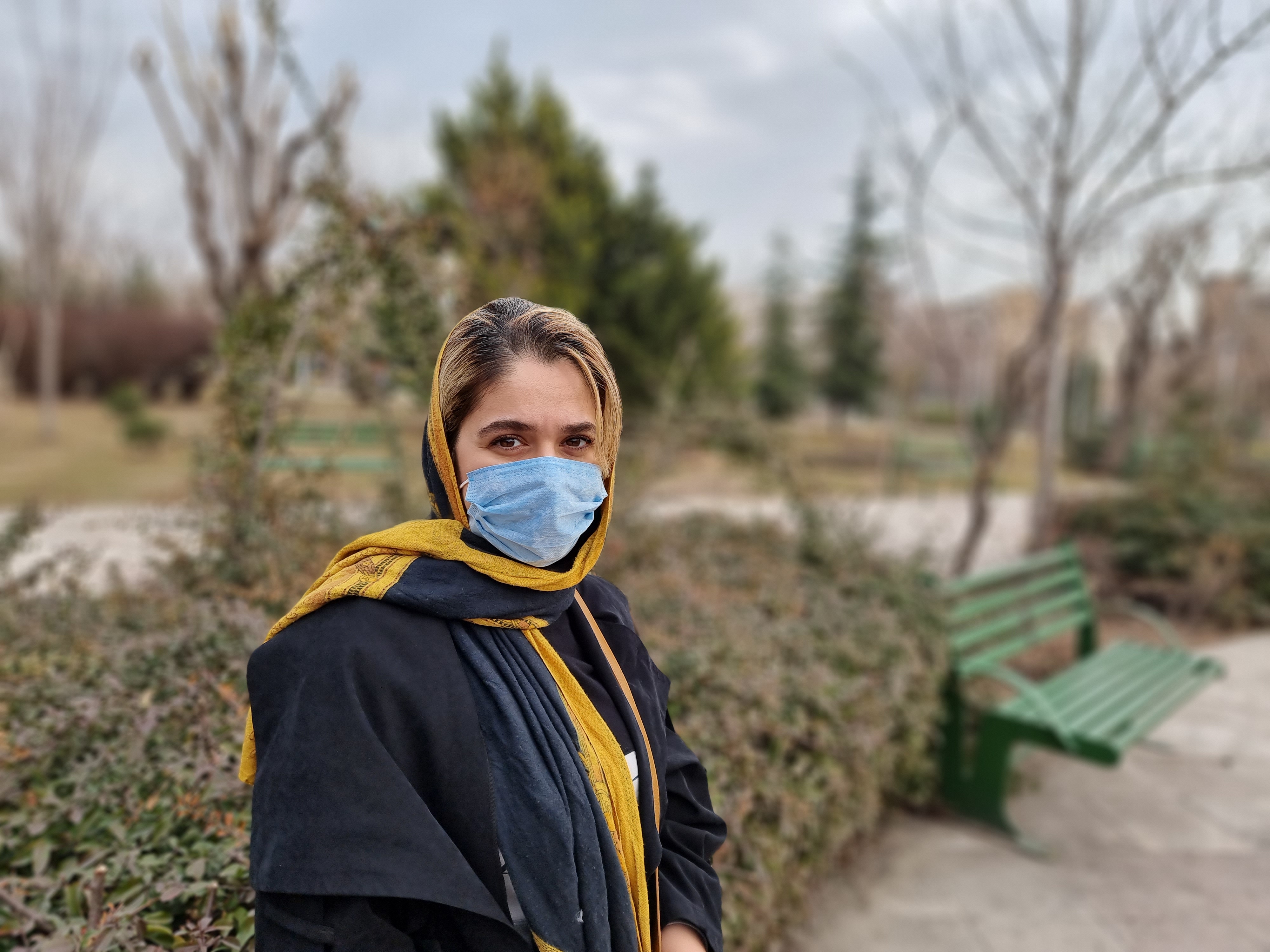 عکس نمونه پرتره گلکسی اس ۲۱ اولترا با زوم یک برابری - فرناز عرفان