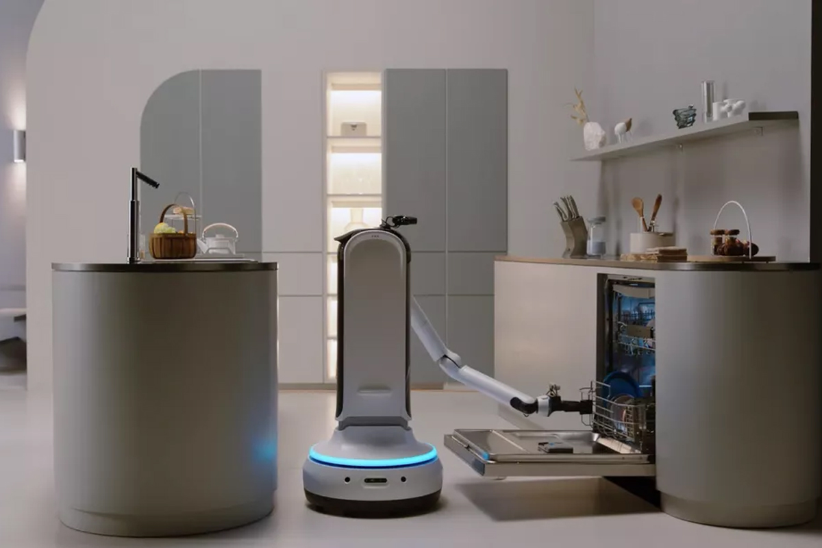 ربات سامسونگ Bot Handy در آشپزخانه