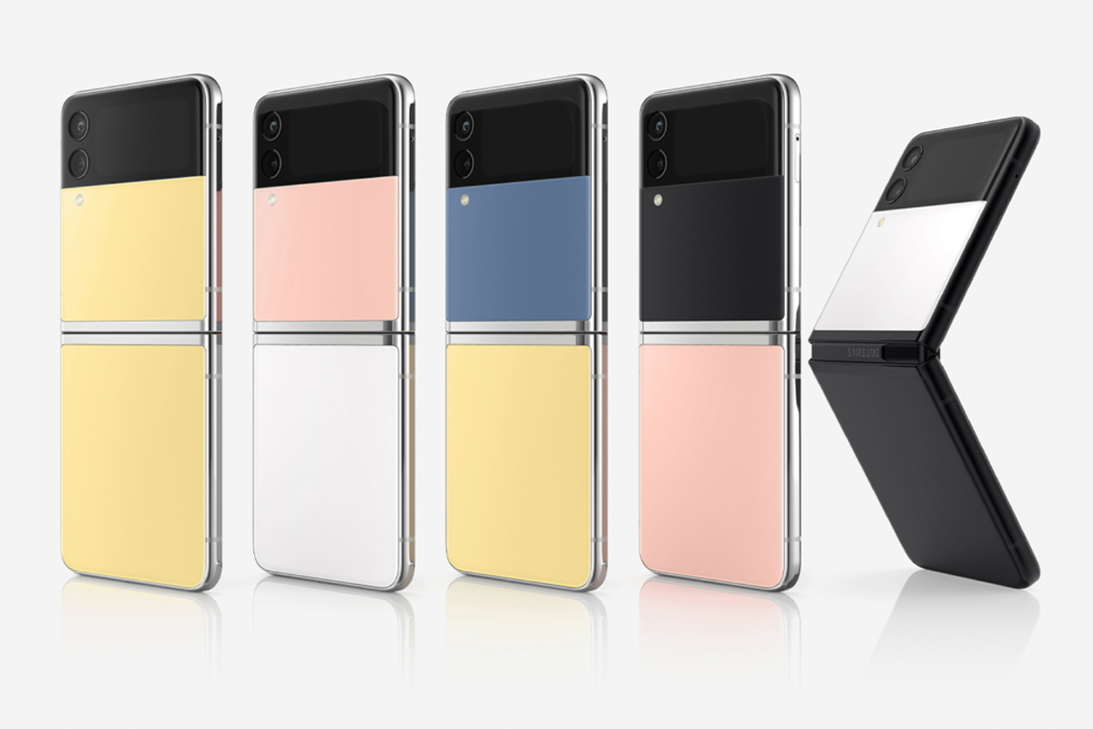 Color options for Galaxy Z Flip 3 Bespoke version