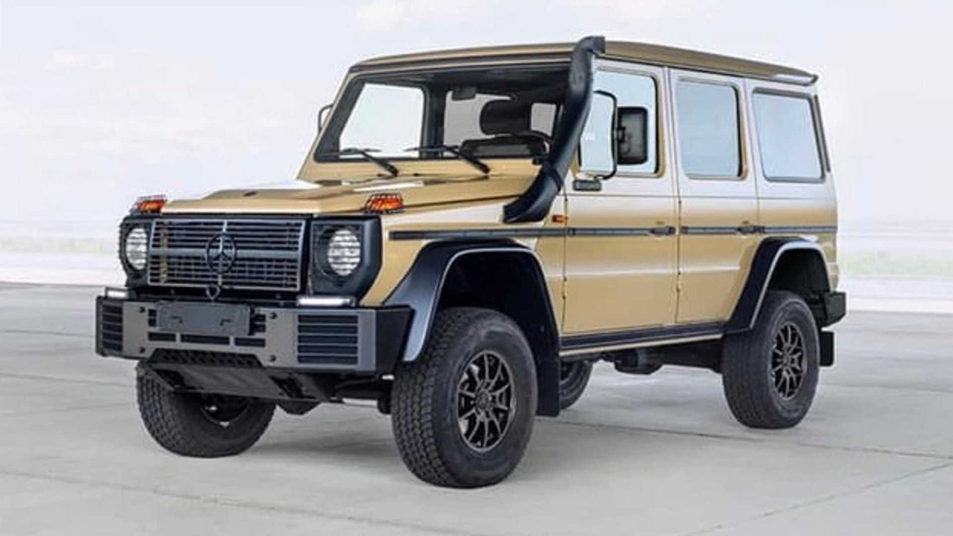 نسخه نظامی خودرو شاسی بلند مرسدس بنز کلاس جی / Mercedes Benz G-Class