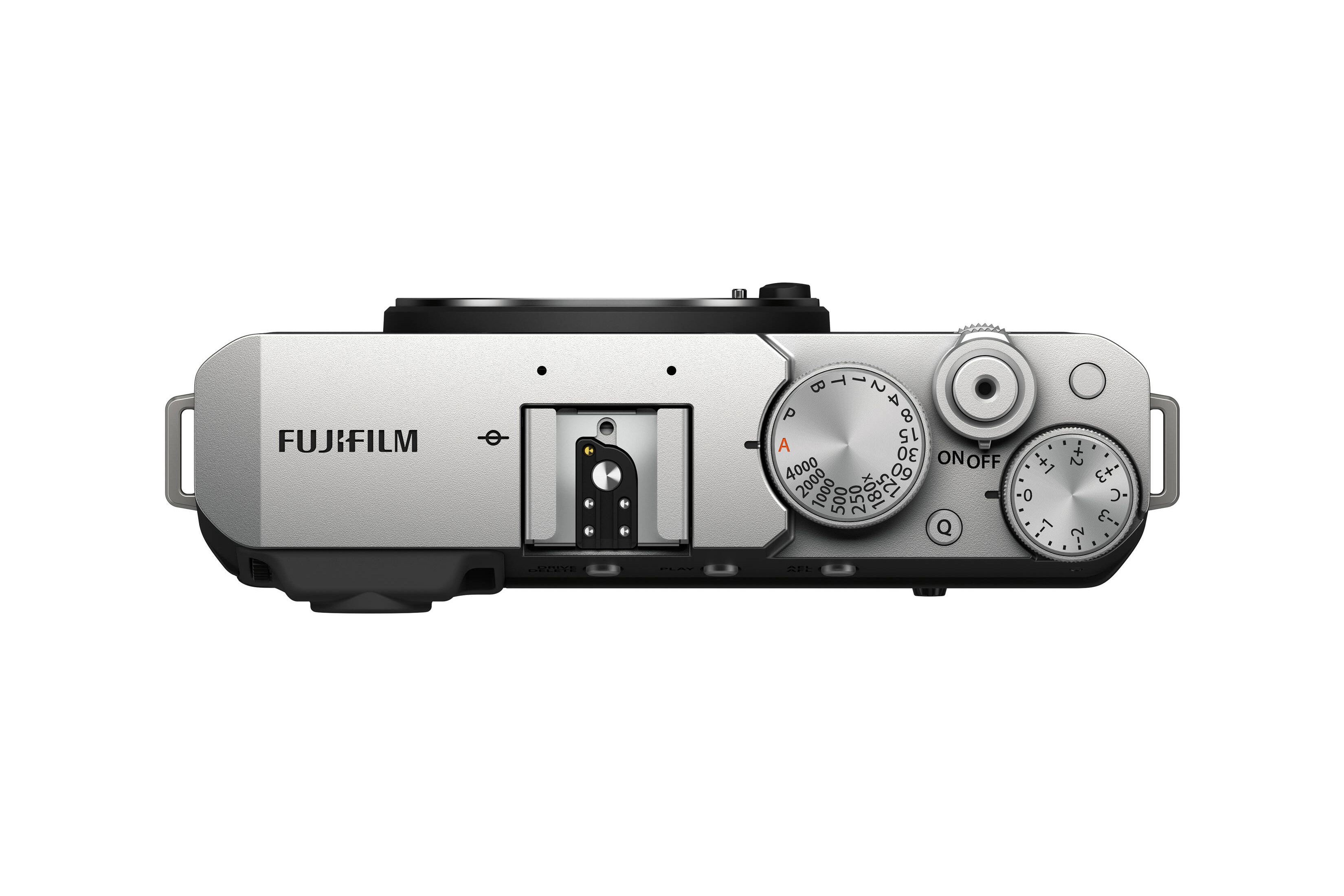 نمای بالای دوربین فوجی فیلم Fujifilm X-E4