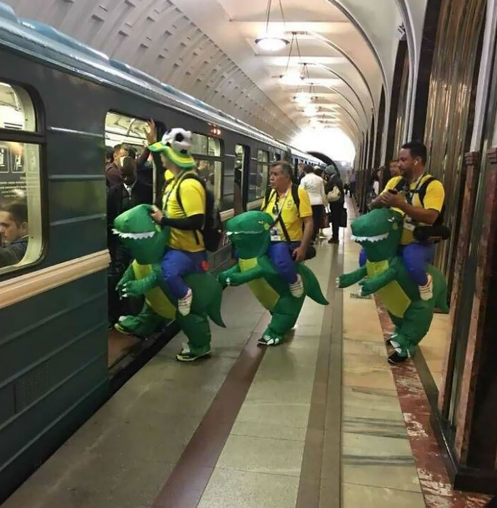 مسافران عجیب مترو