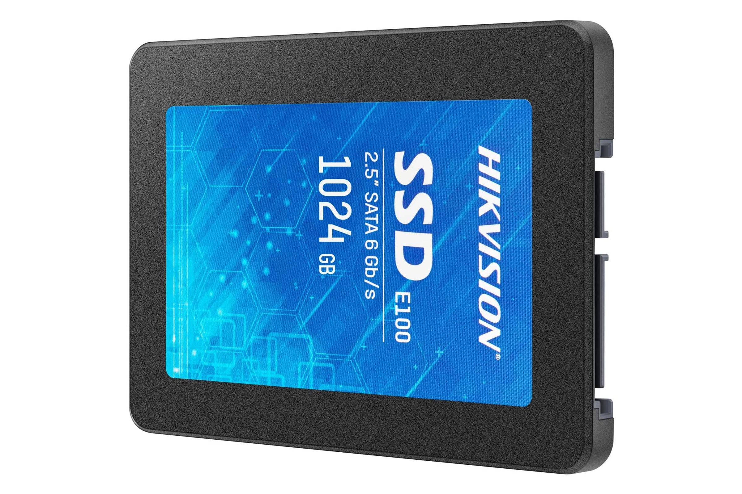 نمای راست SSD هایک ویژن E100 SATA 2.5 Inch ظرفیت 1024 گیگابایت