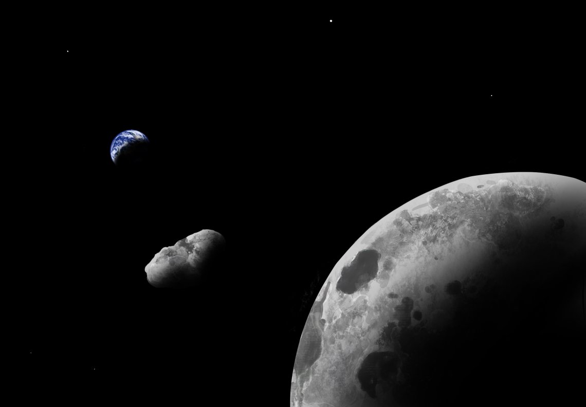 کاموآلوا؛ همسفر تازه شناخته شده زمین ممکن است فرزند گمشده ماه باشد