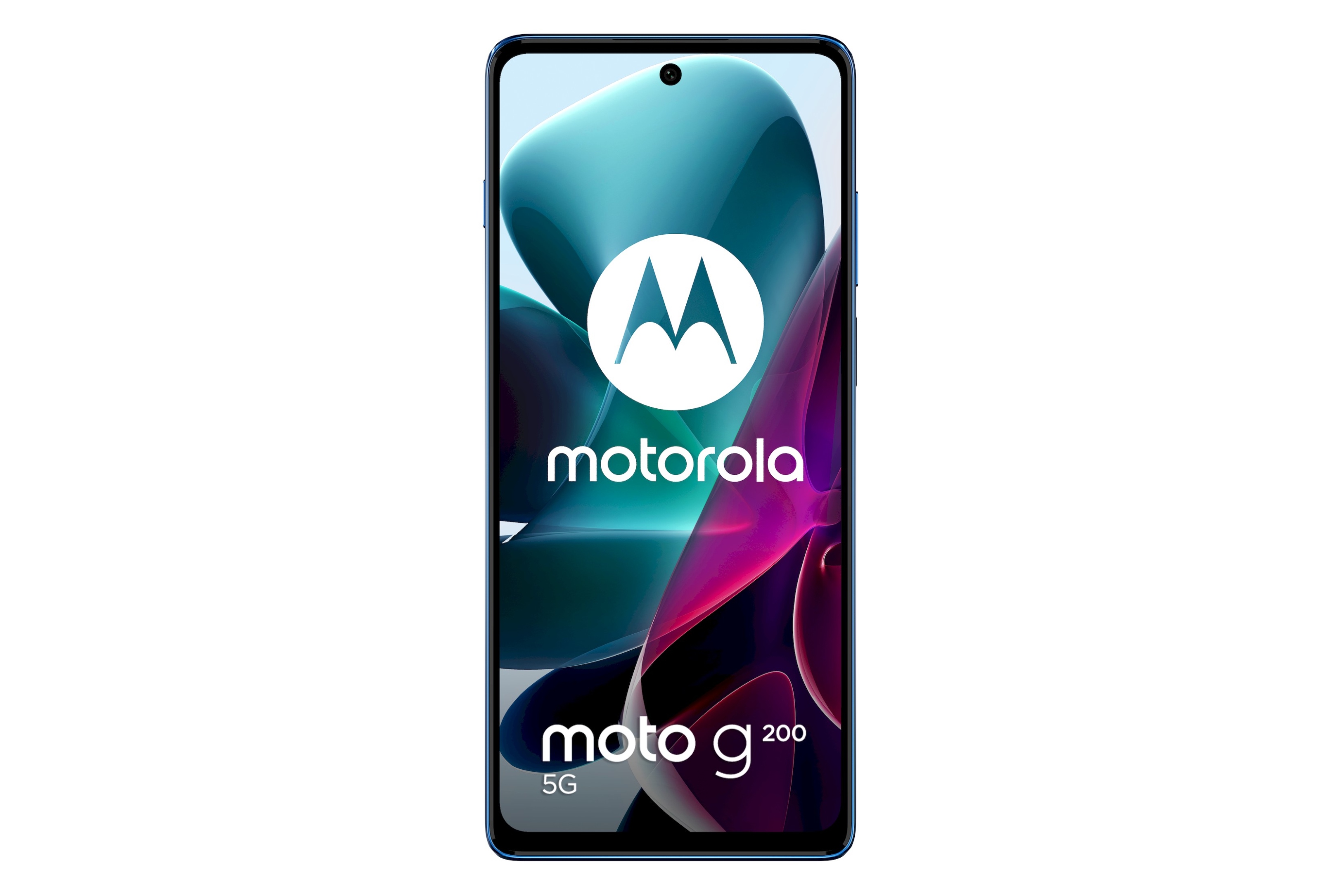 پنل جلو Motorola Moto G200 5G / گوشی موبایل موتو G200 موتورولا 5G آبی