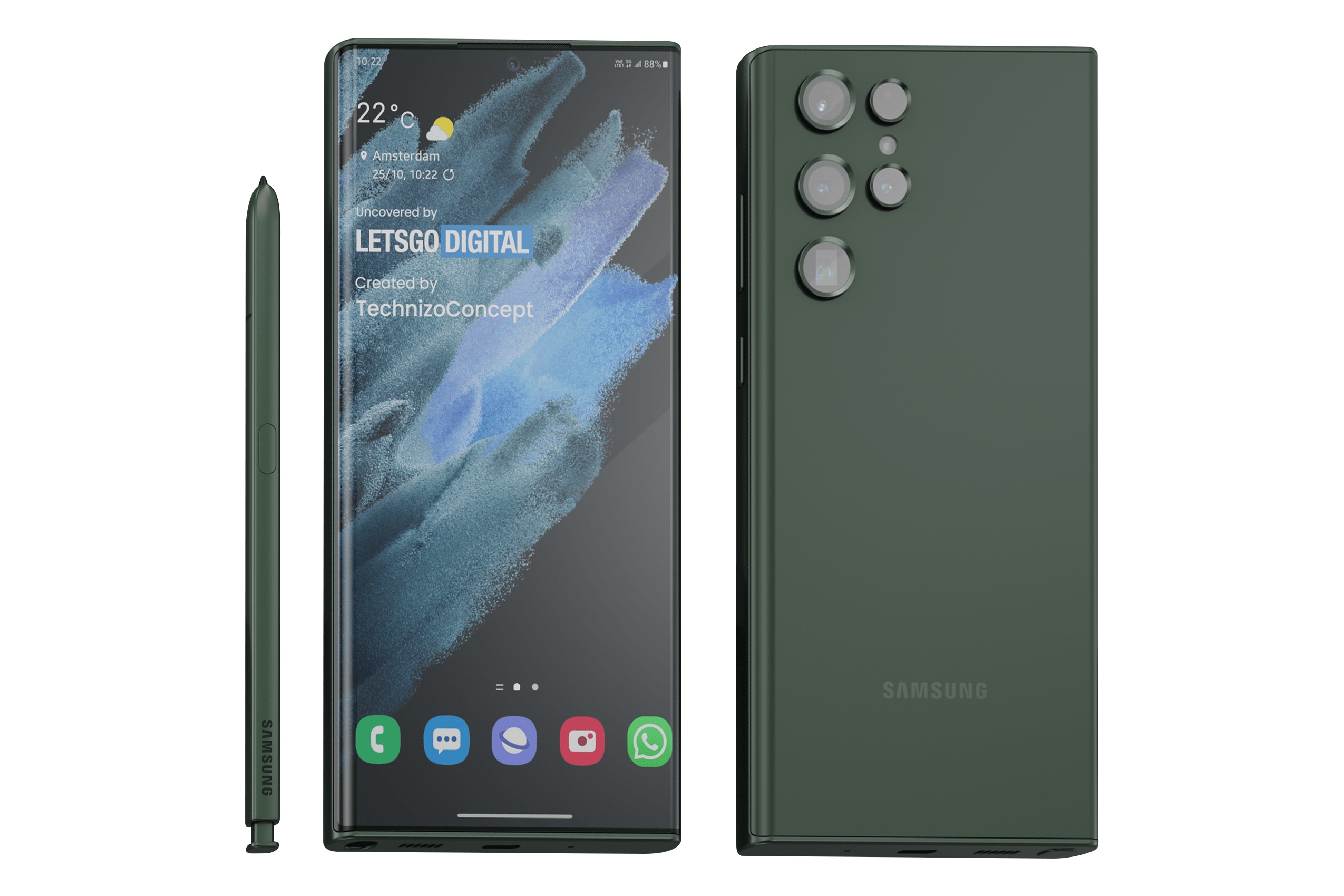 Samsung Galaxy S22 Ultra 5G / گوشی موبایل گلکسی اس 22 اولترا سامسونگ 5G