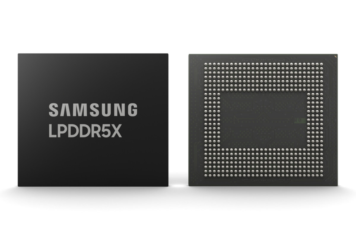 سامسونگ اولین حافظه‌ LPDDR5X DRAM جهان را با سرعت ۸٫۵ گیگابایت‌برثانیه رونمایی کرد
