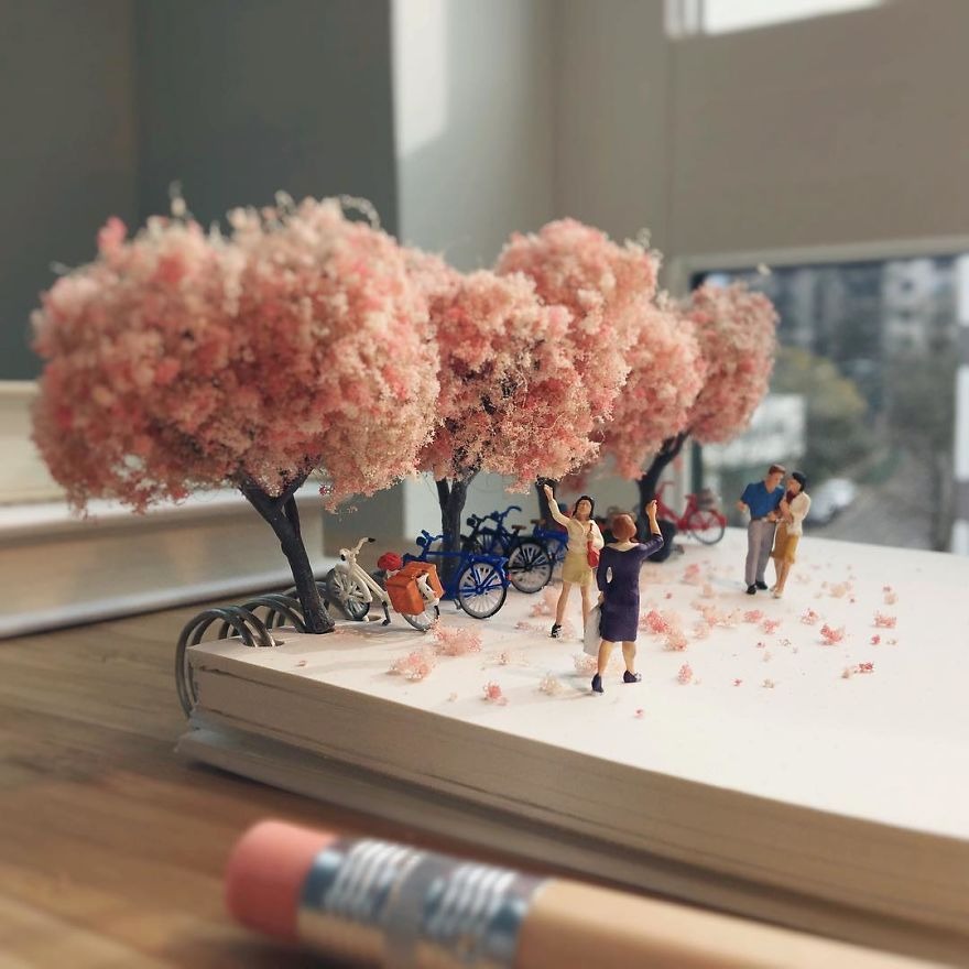Miniature photo with iPhone