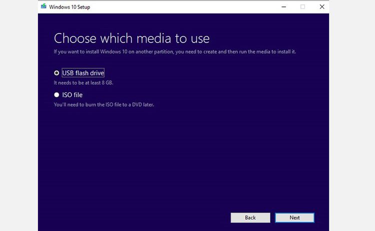 Create Windows 10 iso file