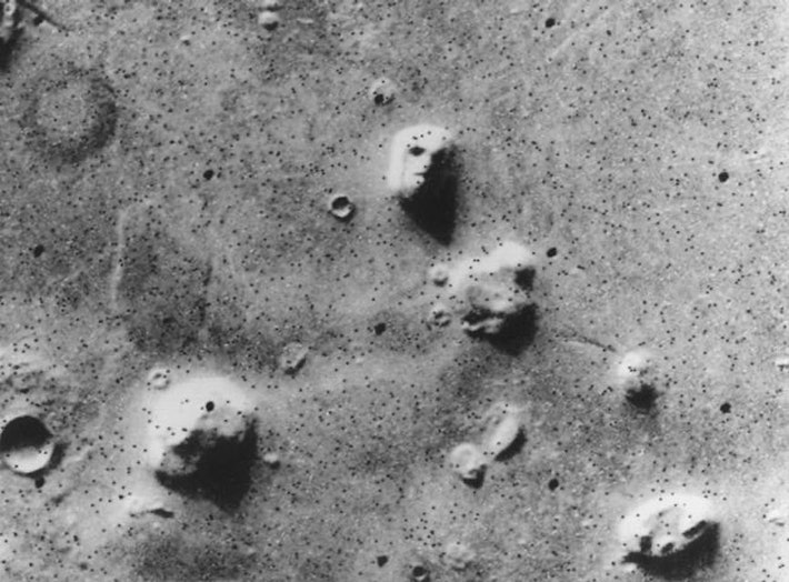 The face of Mars