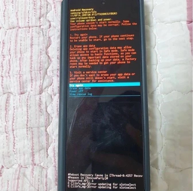 Fixed Galaxy Z problem in one ui 4