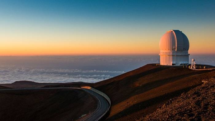 Mauna Kea Observatory in Hawaii 
