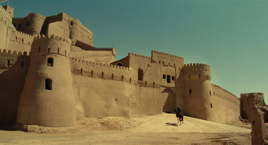View of Bam Citadel in the movie "Tatar Desert (1976)" directed by Valerio Zorlini 