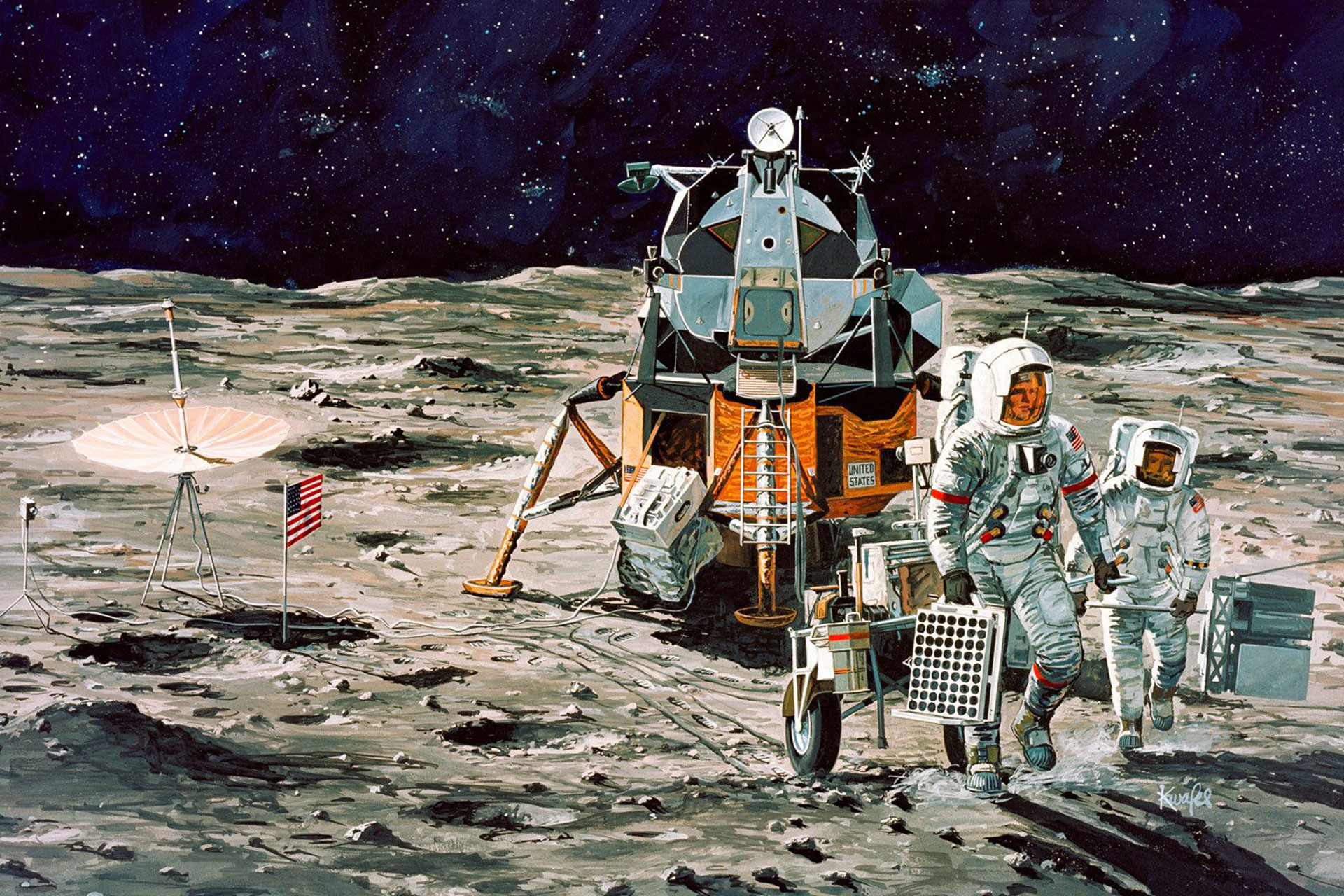 Корабль на поверхности луны. Аполлон 14. Аполлон 14 на Луне. Корабль Аполлон 11. Лунный корабль Аполлон.