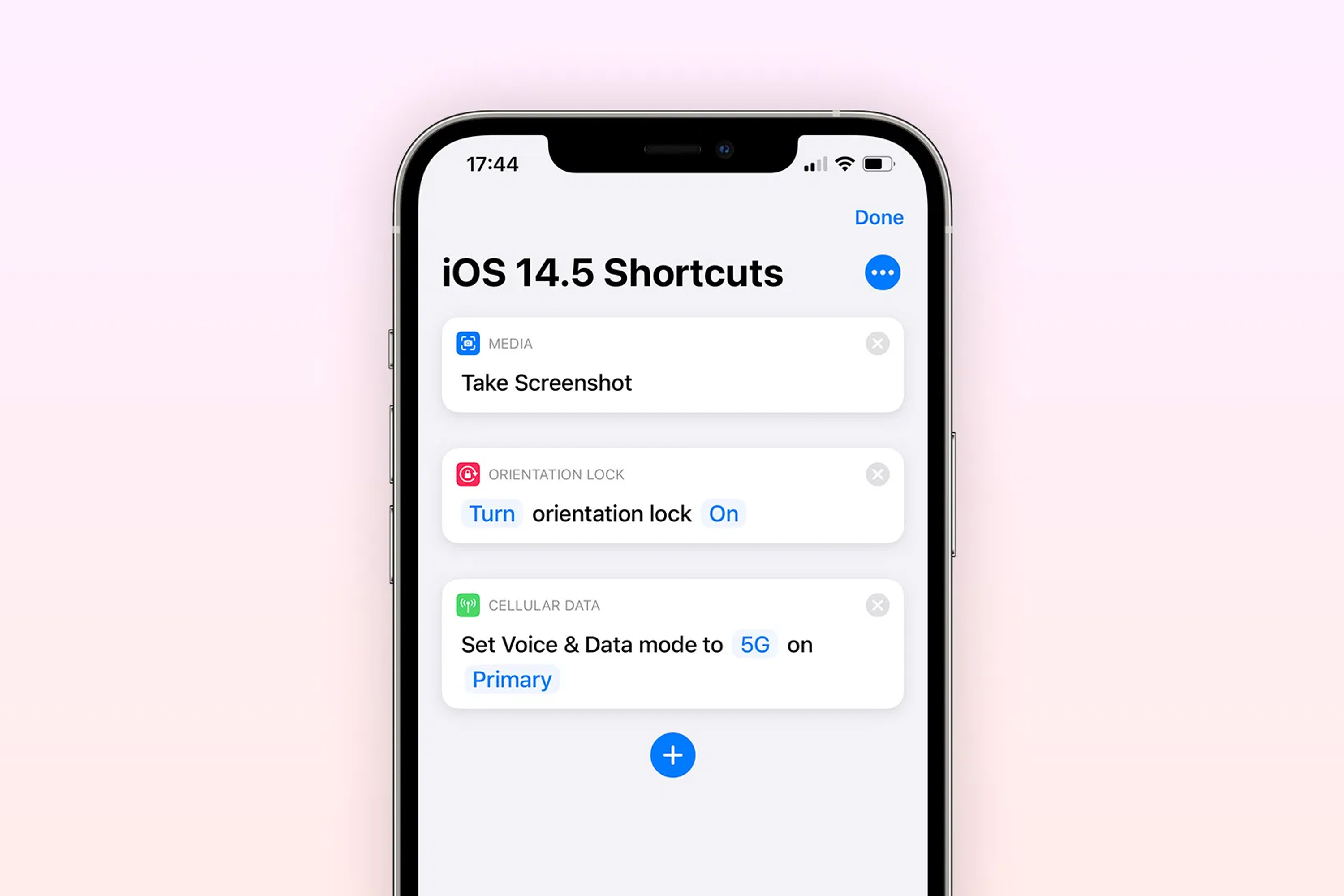 بتای iOS 14.5 تغییراتی در Shortcuts اعمال می‌کند