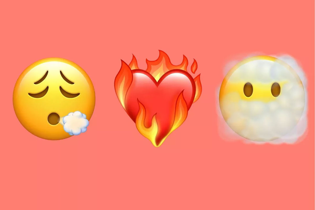 ایموجی قلب آتشین به iOS 14.5 اضافه می‌شود