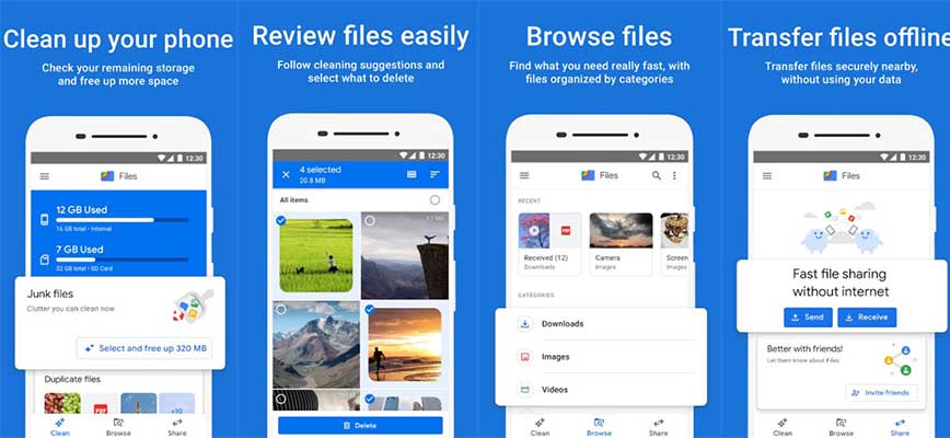 Files by google application