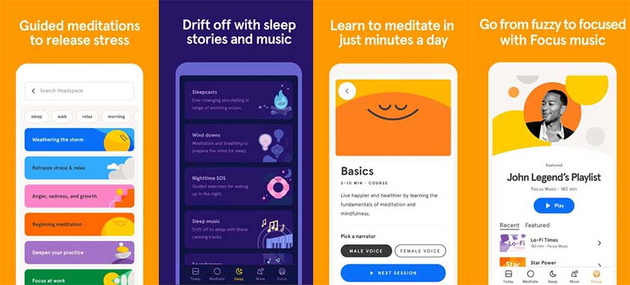 Headspace application