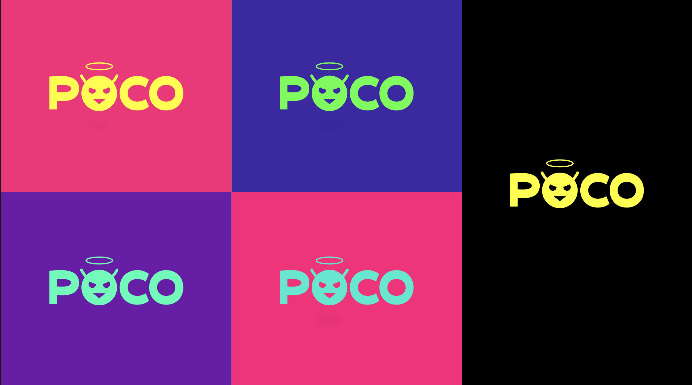 لوگو 2021 پوکو / POCO در انواع رنگ ها