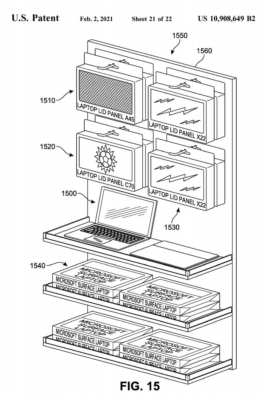 پتنت قاب قابل تعویض سرفیس / Surface Interchangeable Back Patent