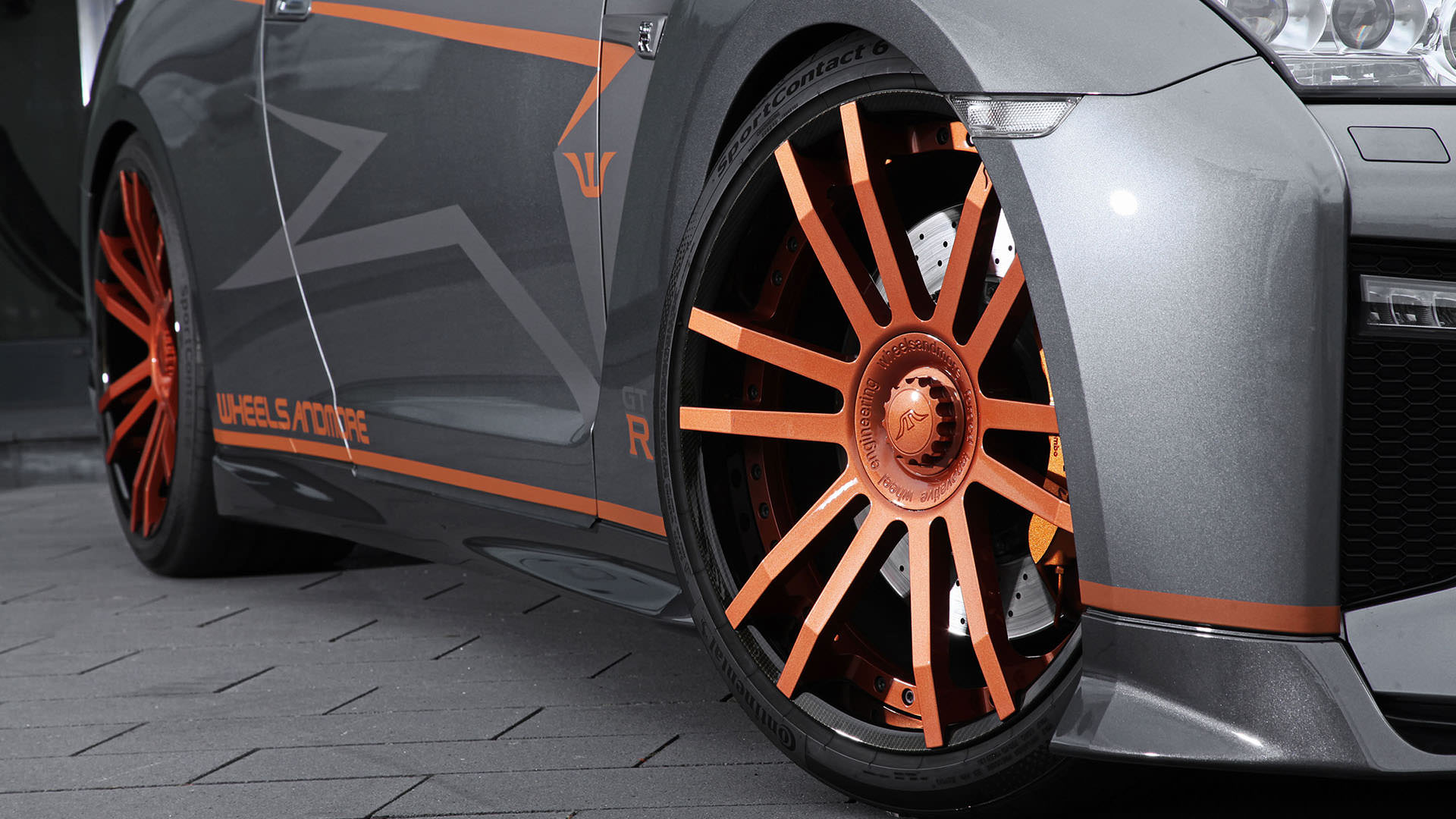 نیسان جی تی آر کرنک زیلا / Nissan GT-R تیونینگ ویلزاندمور / Nissan GT-R Tuning Project „CrankZilla“ by Wheelsandmore خاکستری رنگ