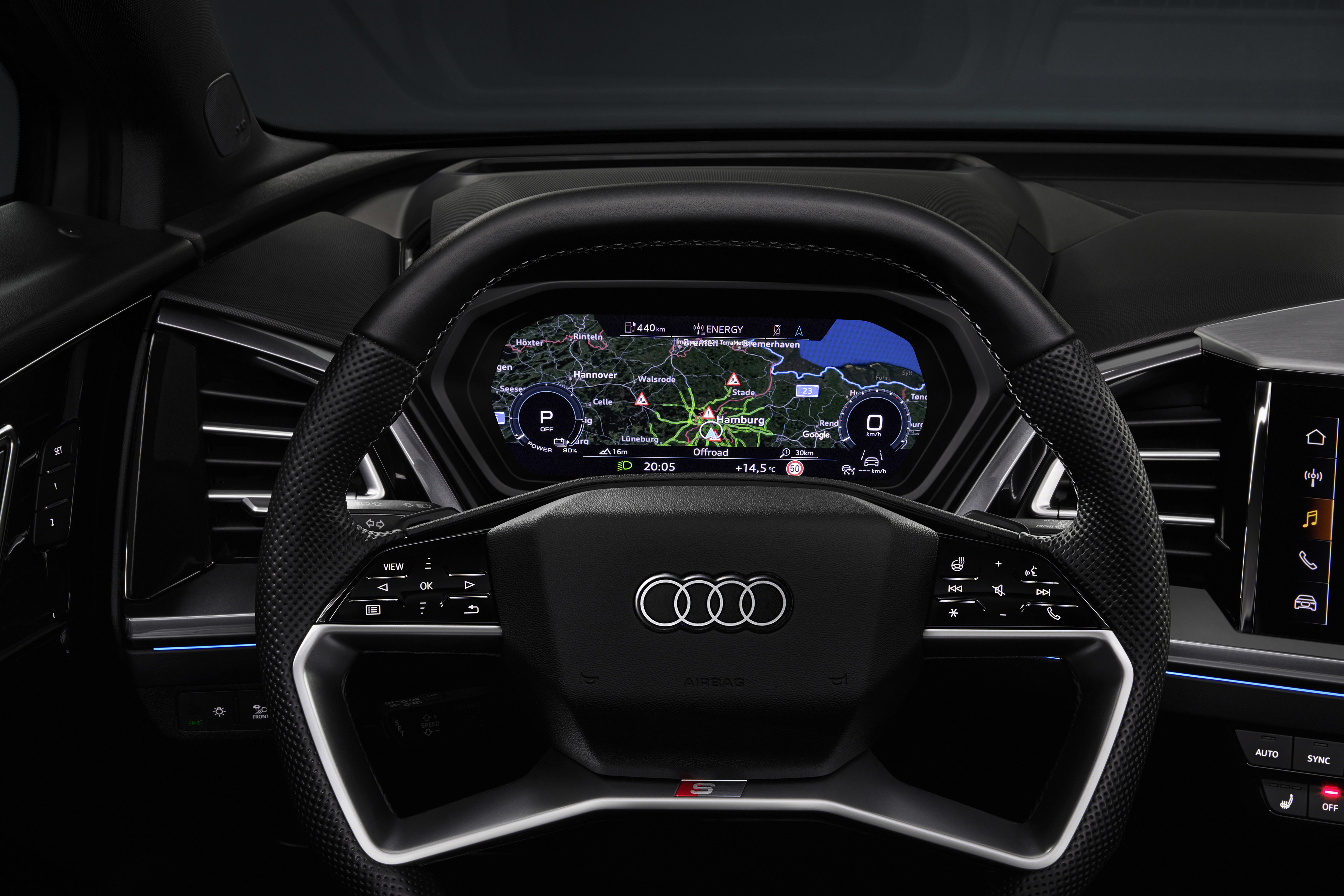 فرمان خودرو برقی Audi Q4 E-Tron
