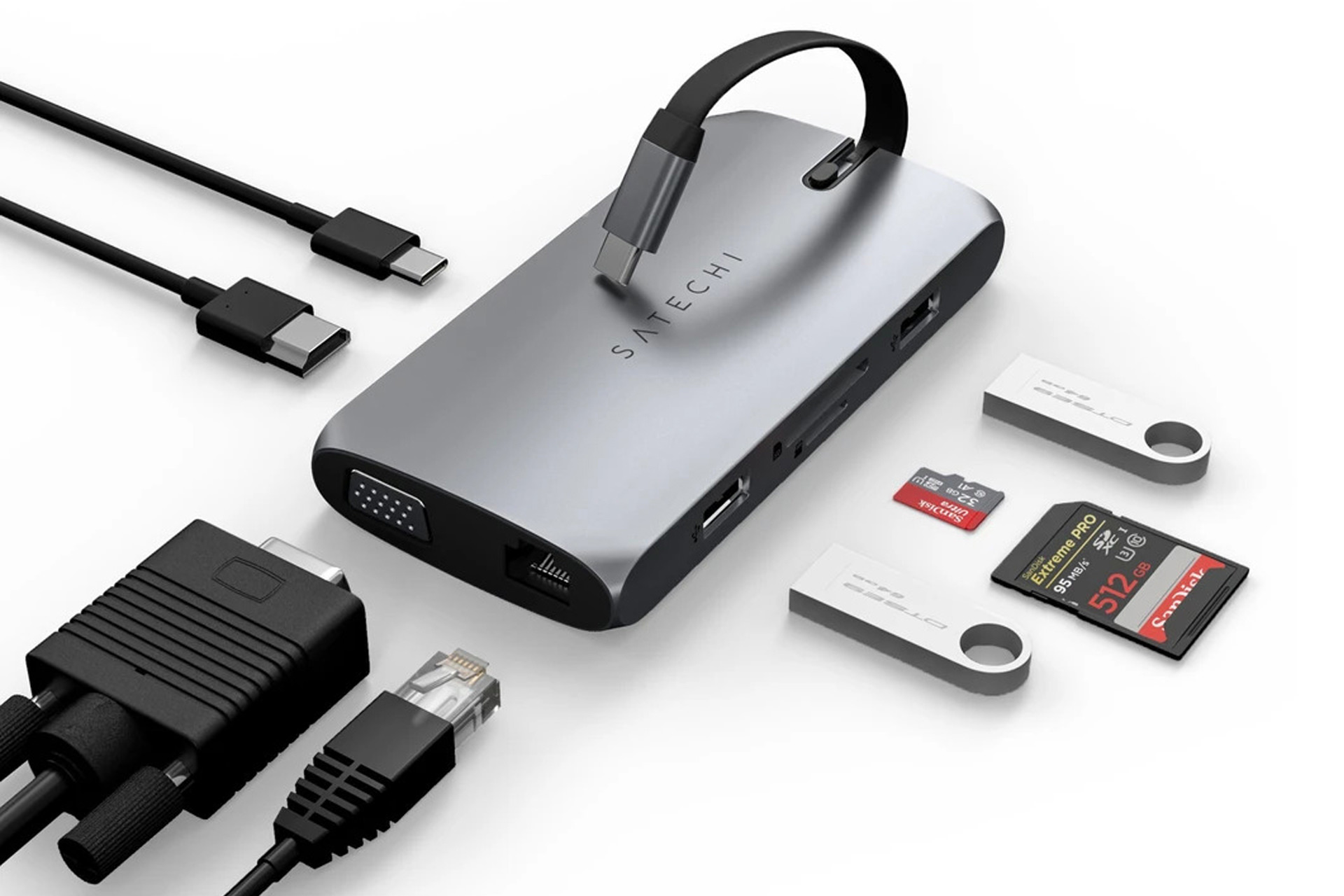هاب USB-C ساتچی با پشتیبانی از 4K/60Hz رونمایی شد