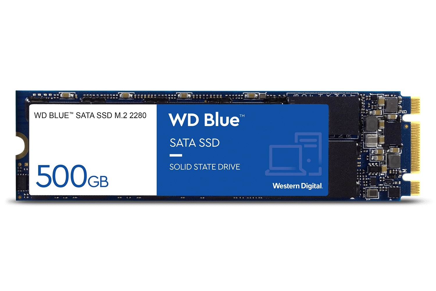 وسترن دیجیتال Blue WDS500G2B0B SATA M.2 ظرفیت 500 گیگابایت