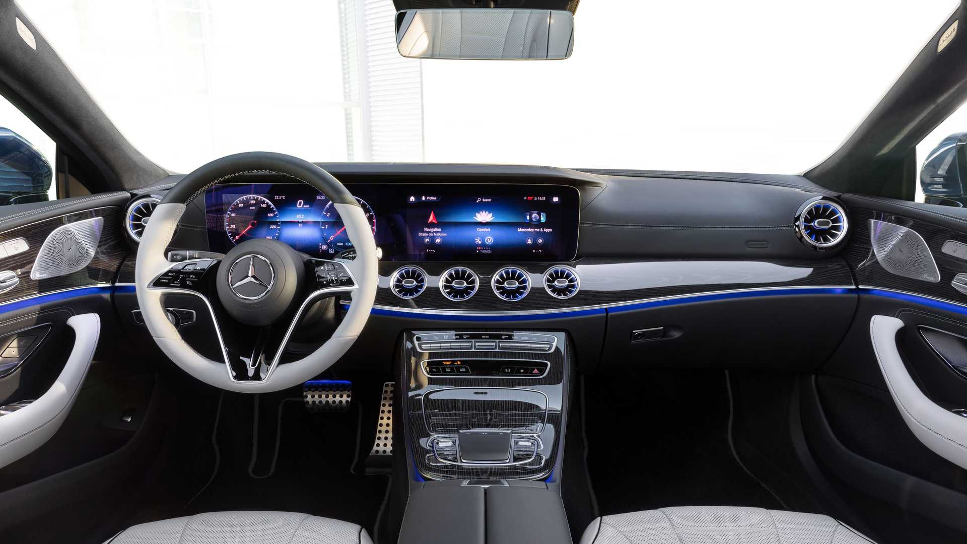 نمای داخلی Mercedes-Benz CLS AMG مرسدس بنز سی ال اس 2022