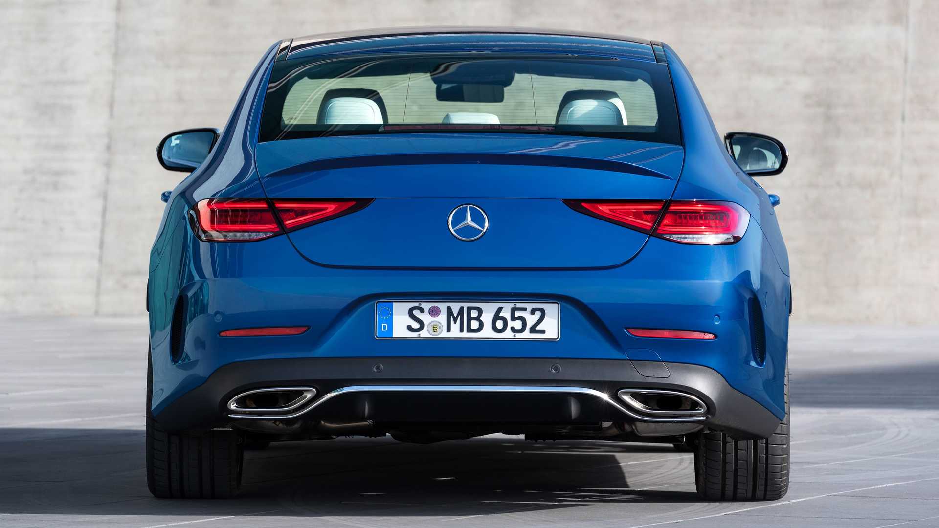 نمای پشت  Mercedes-Benz CLS 450 مرسدس بنز سی ال اس 2022