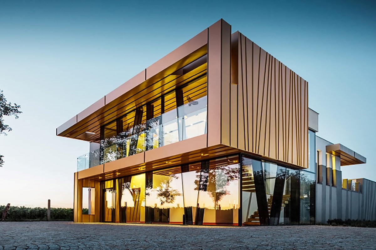 decotarhco villa - طراحی نمای ساختمان با دکو طرح