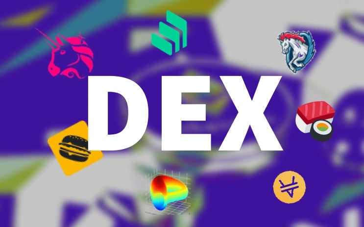dex logos - صرافی رمزارز غیر متمرکز چیست؛ هر آنچه باید درباره‌ی DEX بدانیم