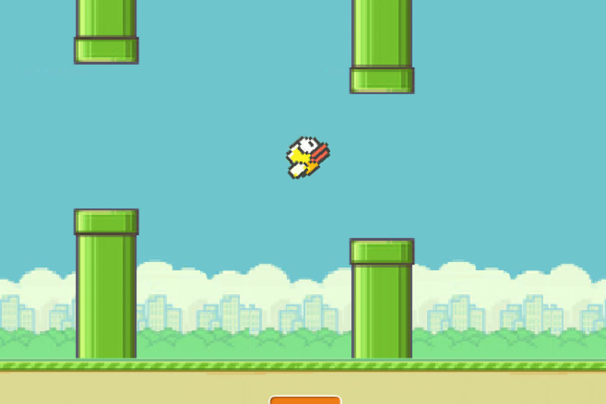 اجرای Flappy Bird در مرکز اعلان سیستم ‌عامل مک Big Sur