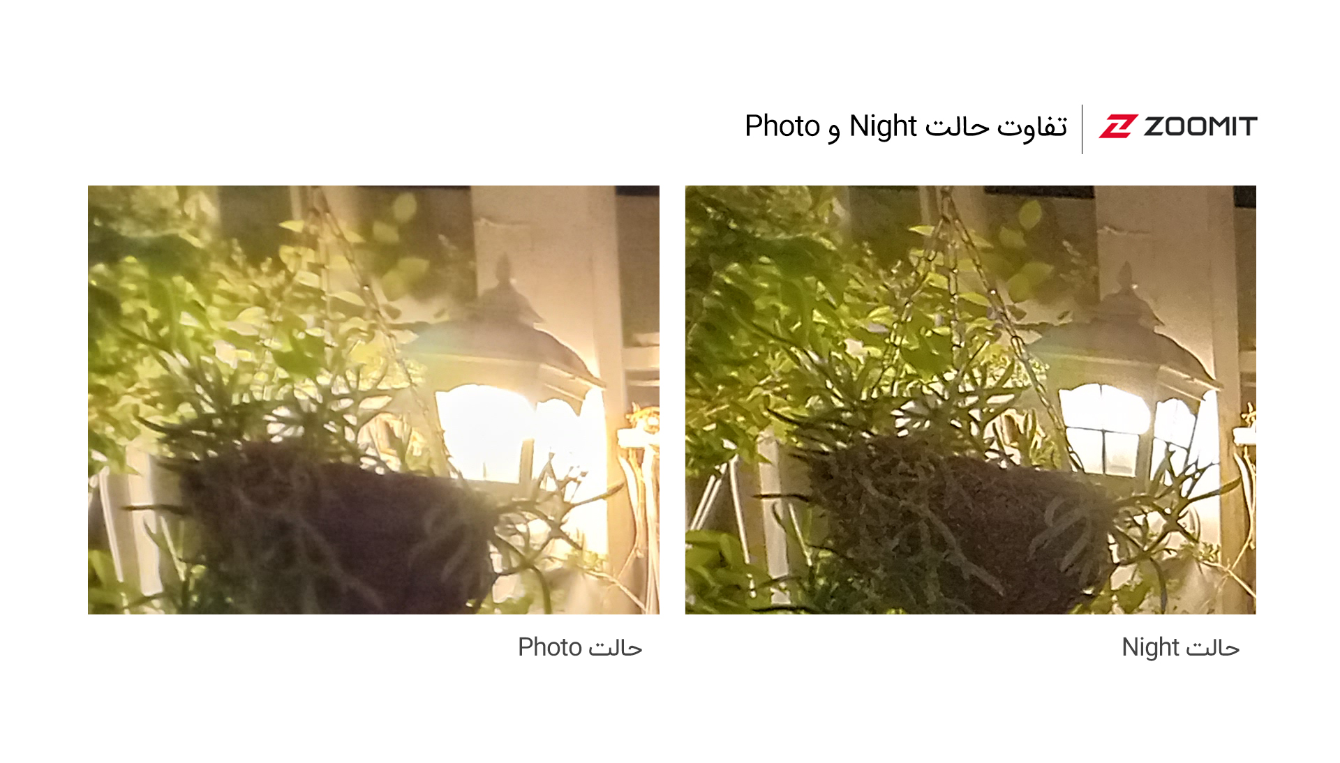 مقایسه تصاویر ثبت شده در حالت Night و Photo در گلکسی A32 سامسونگ