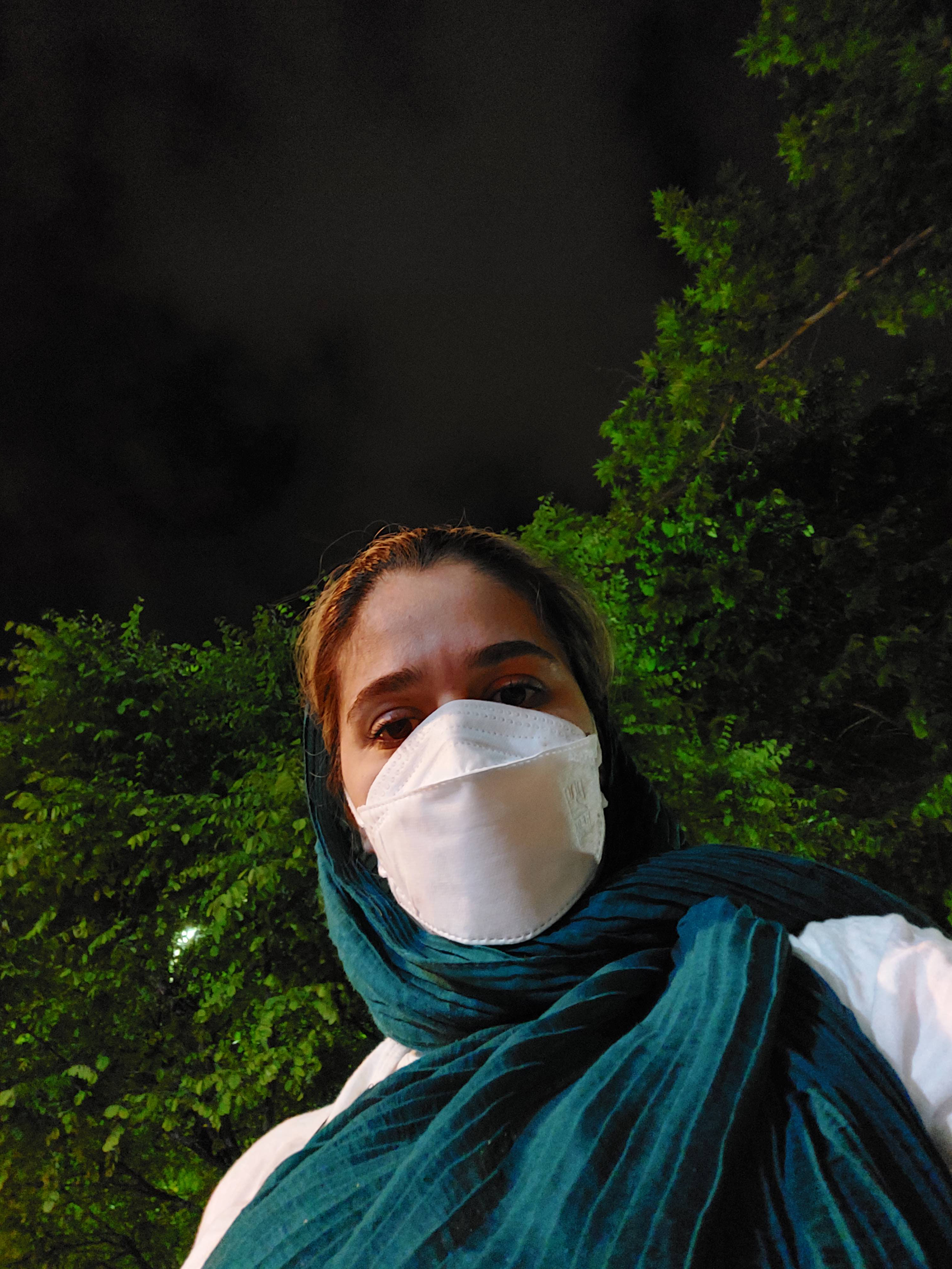 Sample photo of Galaxy A52 selfie camera - Farnaz Erfan from Zomit