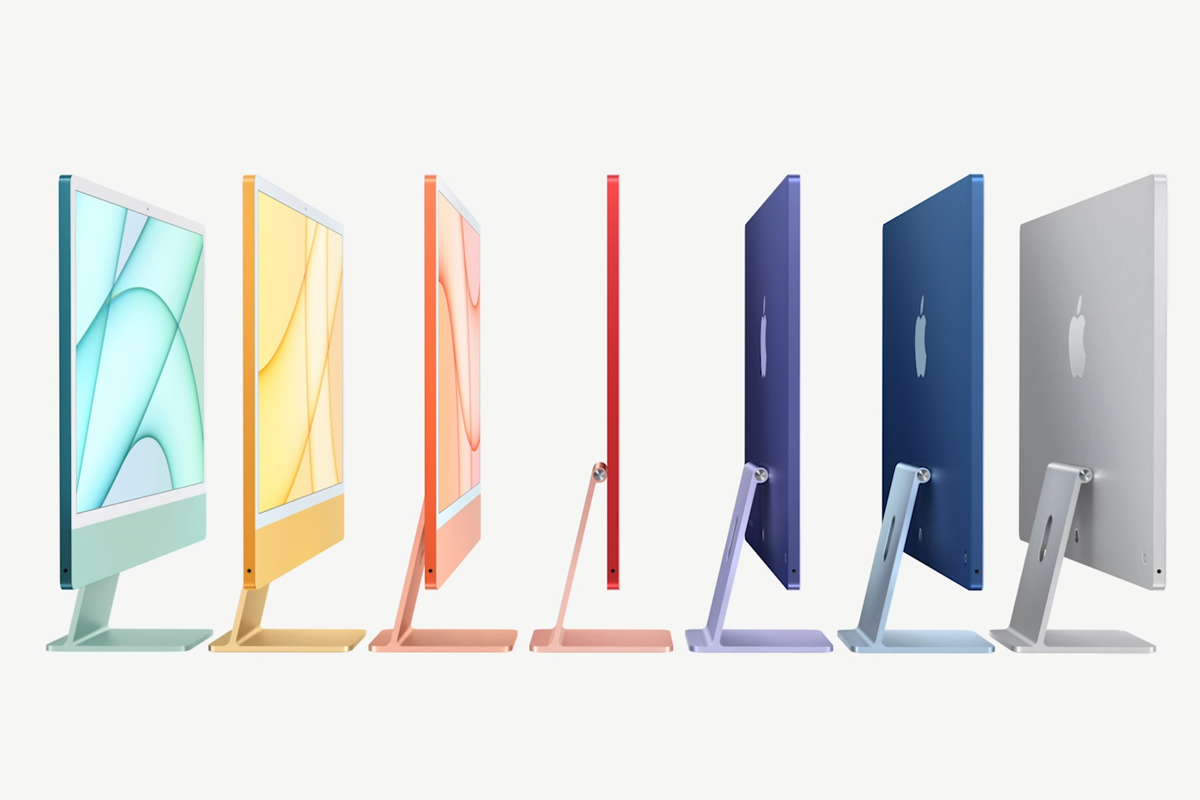 اپل آی مک جدید را با طراحی جدید، رنگ‌‌های متنوع و تراشه M1 رونمایی کرد‌ 