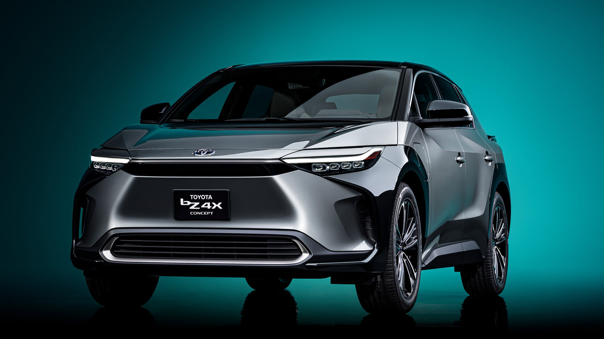 نمای جلو کراس اور مفهومی تویوتا / Toyota bZ4X Concept
