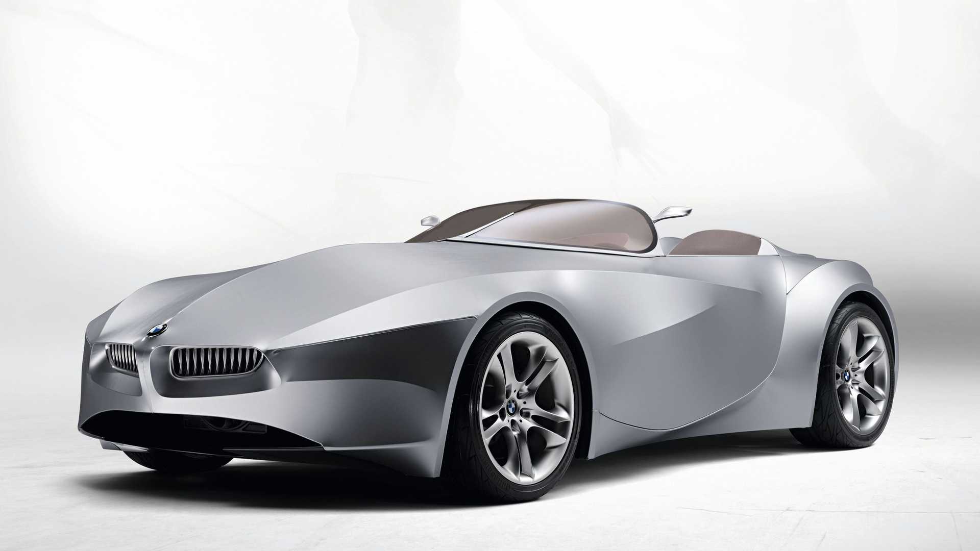 نمای سه چهارم خودروی مفهومی روباز بی ام و گینا / BMW GINA concept convertible