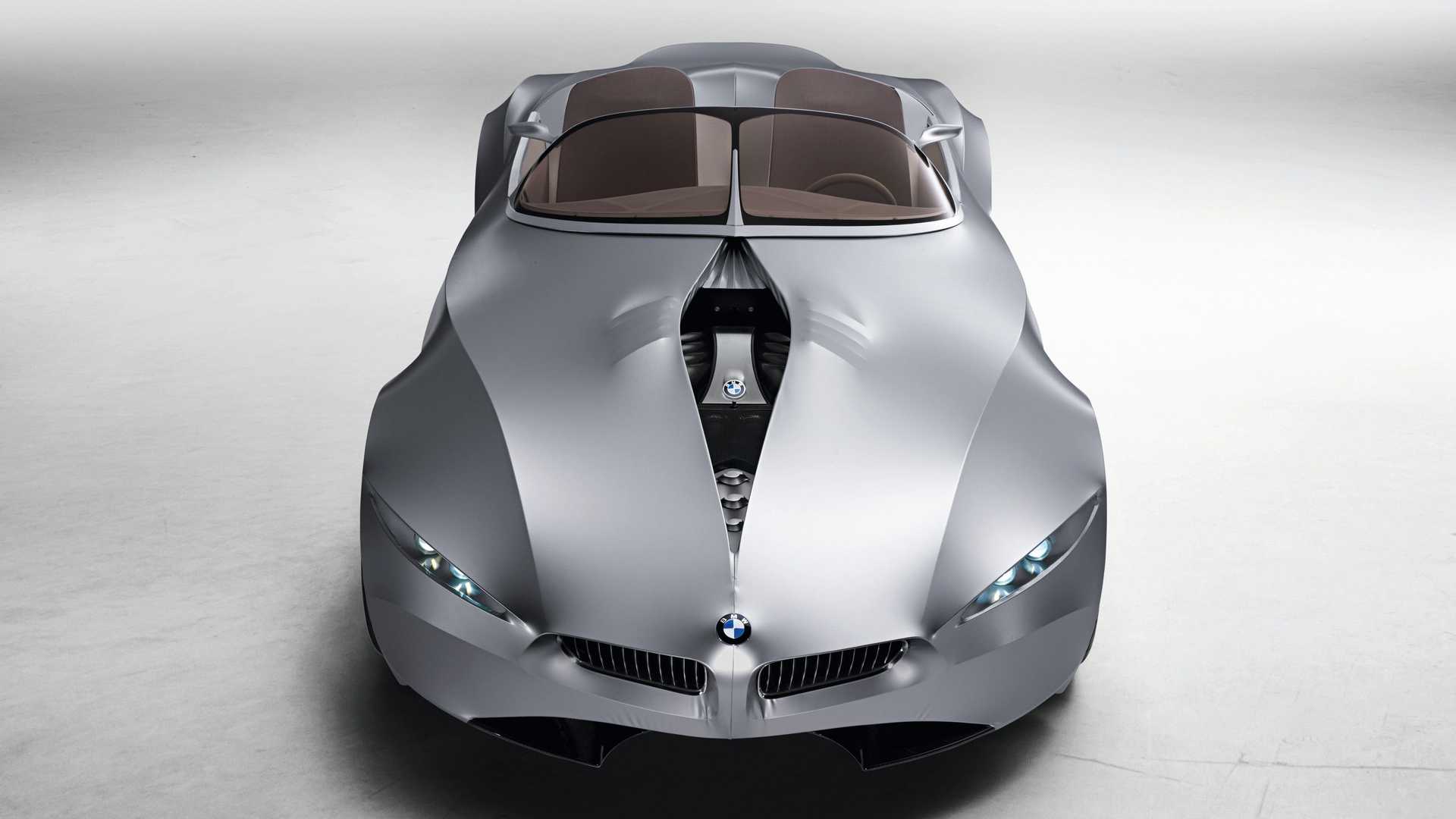 نمای بالا خودروی مفهومی روباز بی ام و گینا / BMW GINA concept convertible