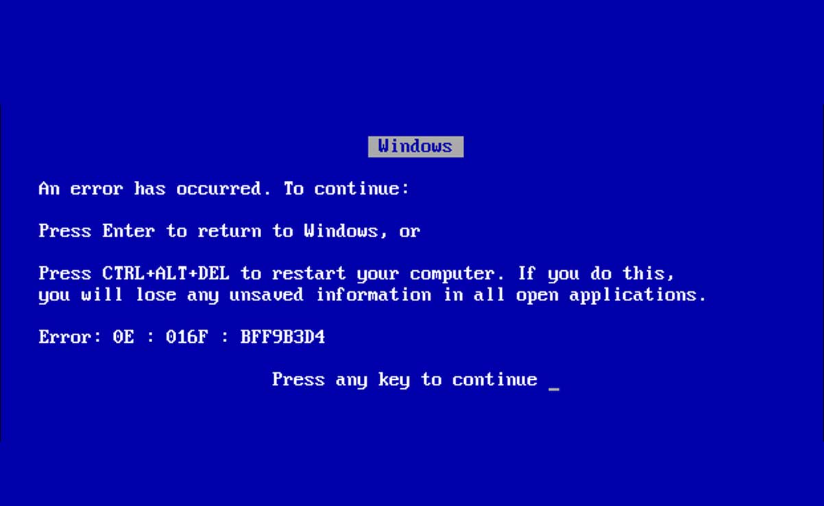 چرا اپلیکیشن‌های DOS از ترکیب رنگ سفید بر آبی استفاده می‌کردند؟