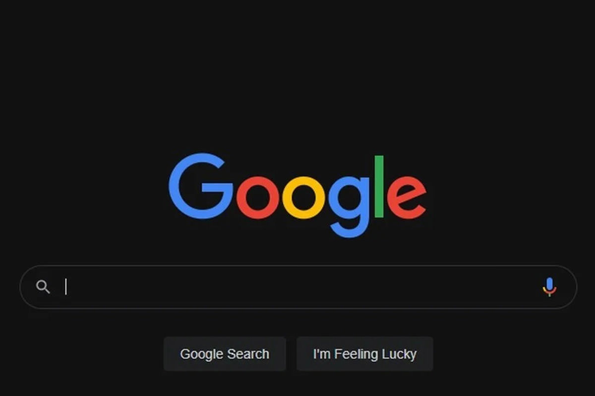 صفحه‌ی جستجوی گوگل در مرورگرهای دسکتاپ، به دارک مود مجهز می‌شود