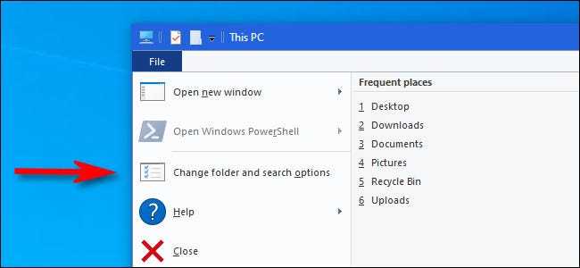 آموزش جایگزین کردن This PC به جای Quick Access در ویندوز 10 - 1