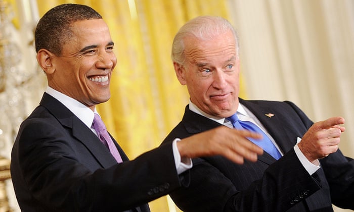 جو بایدن و باراک اوباما