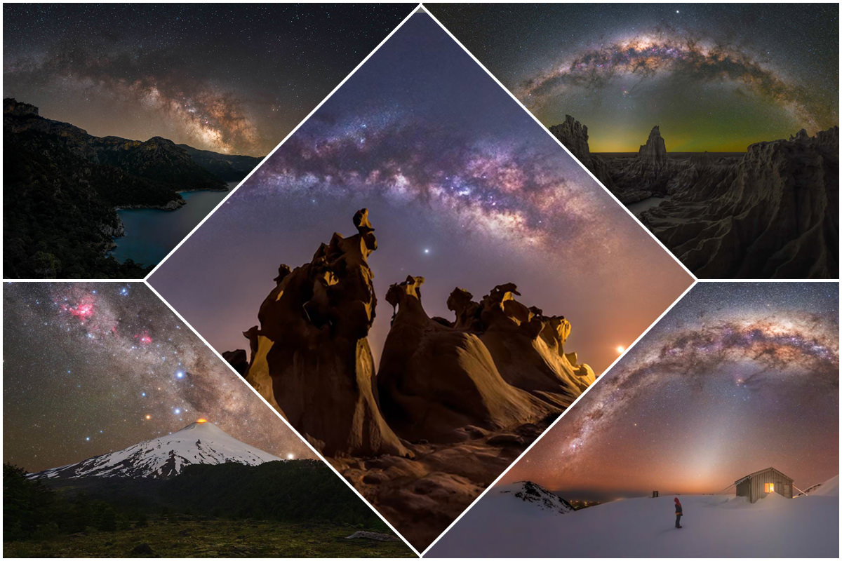 تصاویر خیره‌کننده از رویداد عکاس سال کهکشان راه‌ شیری ۲۰۲۱
